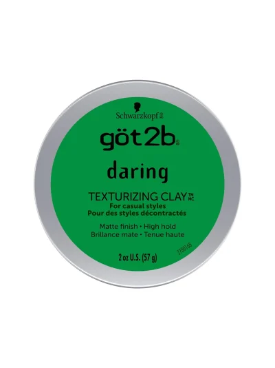 Got2b Daring Texturizing Clay | Strong Hold Hair Clay
