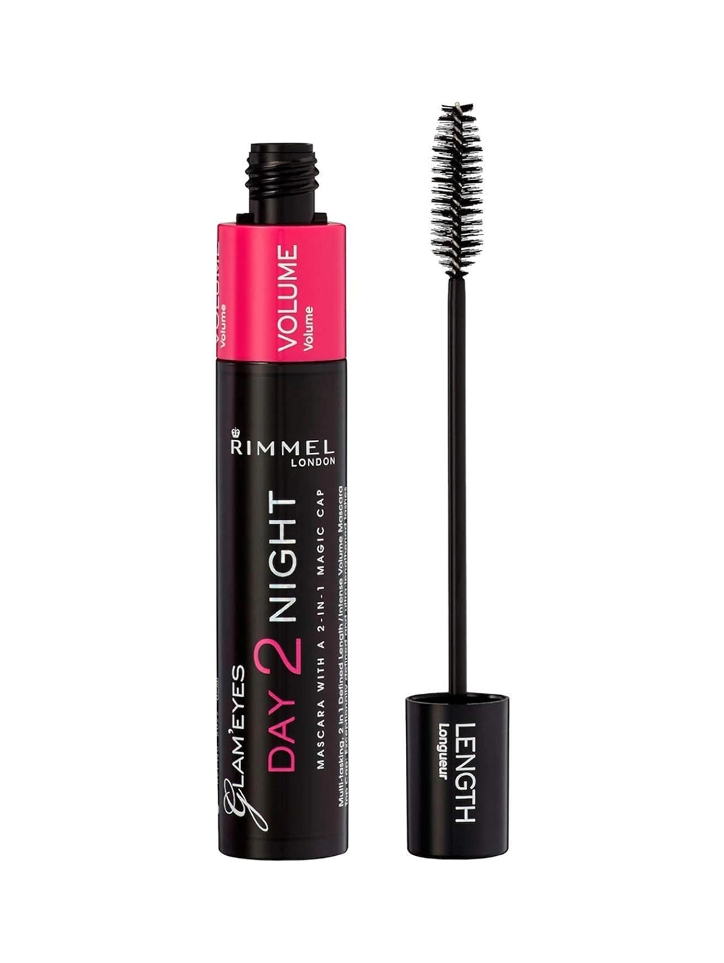 Rimmel London Day to Night Ultra-Smooth Mascara – 001 Black
