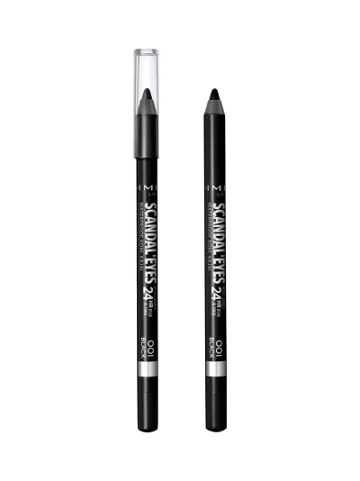 Rimmel London Scandaleyes Waterproof Kohl Kajal Eyeliner 01