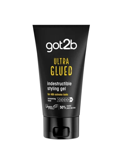 Got2b Ultra Glued Invincible Hair Gel – Hold Styling Gel