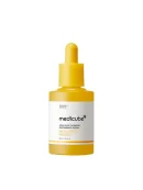 A professional shot of Medicube Kojic Acid Turmeric Niacinamide Serum 30ml in its yellow bottle for daily skin brightening and tone care.