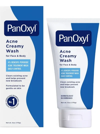 PanOxyl Acne Creamy Wash 4% Benzoyl Peroxide – 170g