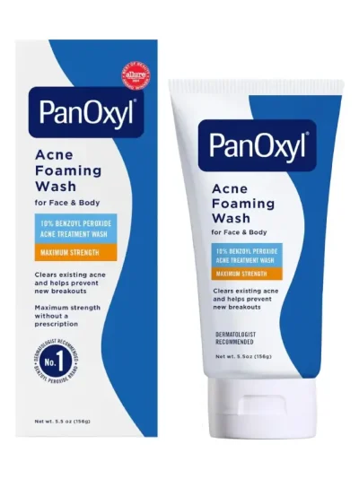 PanOxyl Acne Foaming Wash 10% Benzoyl Peroxide 156g