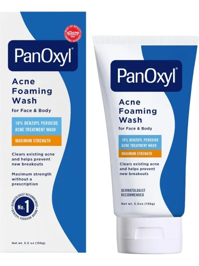 PanOxyl Acne Foaming Wash 10% Benzoyl Peroxide – 156g