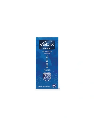 Vebix Max Blue Active Deodorant Cream for Men 15ml