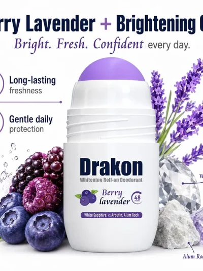 Drakon Berry Lavender 5-in-1 Roll-On Deodorant 50ml