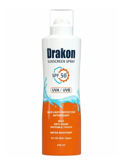 Drakon SPF50+ Invisible Touch Sunscreen Spray 200ml