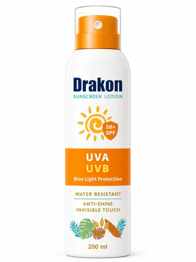 Drakon SPF50+ Dry-Touch Sunscreen Lotion 200ml
